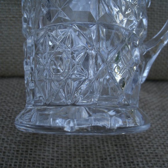 Vintage Fostoria Glass Crystal Sugar & Creamer Set - Picture 14 of 16
